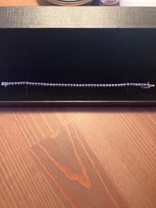 Zales Diamond Bracelet 0.50 CT.T.W. – Sterling Silver, F Color, VS2 Clarity - Picture 1 of 6