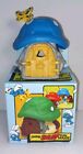 PEYO Schleich SMURF Small FUN HOUSE Blue Roof Exc+ Boxed 1970s West Germany