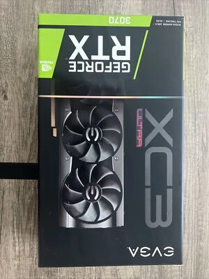 EVGA GeForce RTX 3070 XC3 8GB GDDR6 Graphic Card (08GP53755KL) - Image 1 of 4