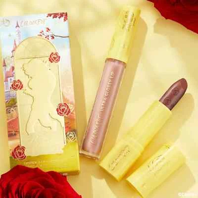 Disney La Bella y la Bestia Break the Spell Crema Lux Colorpop Kit de Lápiz Labial 👑 Foto 1 de 2