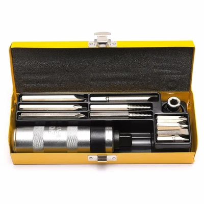 Automotive Impact Hammer Screwdriver Drive Hammer Screw Socket Tool Box Kit - Image 1 of 4
