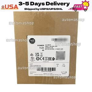 Allen-Bradley 22B-D2P3N104 PowerFlex 40 0.75 kW 1 HP AC Drive AB Fast Ship - Picture 1 of 5