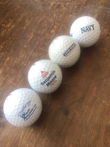 Golf Ball 4 Pack. (Benjamin Moore, Webster Associates, Navy, Little Giant.) - Picture 1 of 4