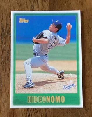 1997 Topps - Hideo Nomo #440 - near mint condition - FREE SHIPPING - Image 1 of 2