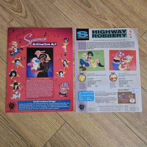 RARE: SPUMCO Animation Art PROMOTIONAL Booklets: John Kricfalusi 1994 - Picture 1 of 9