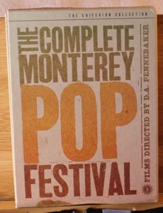 The Complete Monterey Pop Festival (DVD), 2002, 3-Disc Set, Criterion Collection - Picture 1 of 16