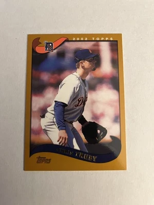 2002 Topps Traded - Chris Truby #T40 Detroit Tigers - Image 1 of 2