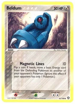 Pokémon Tanhel PK-45 Common Deutsch Light Played Reverse Holo - Bild 1 von 2