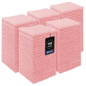 UNIMADE Waschlappen Großpackung - 100er Pack - Gesichtstücher (12" x 12"), sehr weich war... - Bild 1 von 7