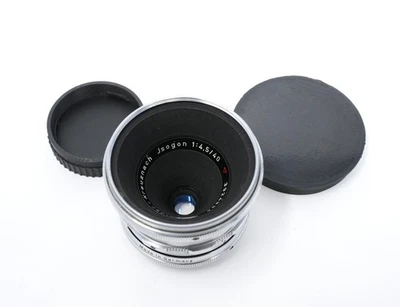 Schneider-Kreuznach Jsogon 40mm f4.5 Red Triangle Lens Exakta Mount - Image 1 of 4