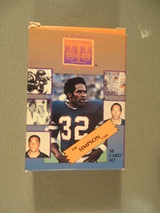 OJ Simpson Auf der Suche nach Gerechtigkeit Sammelkarten Set 50 Karten - Bild 1 von 2