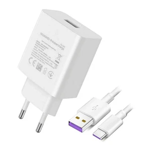 Original Huawei Schnellladegerät 40W Ladekabel Datenkabel Adapter Netzteil USB-C - Bild 1 von 3