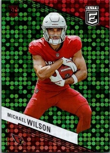 2023 Panini Donruss Elite - Rookies Michael Wilson #170 Green Disco (RC) - Bild 1 von 2