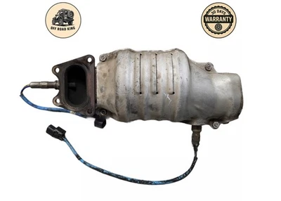 07 - 09 Acura Mdx Oem Exhaust Manifold Downpipe With Heat Shield Front Side 3.7L - Image 1 of 4