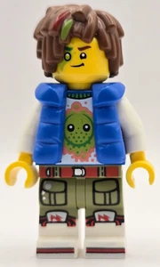 LEGO DREAMZzz Mateo Z-Blob Shirt Blue Puffer Vest Minifigure Minifig drm053 Used - Picture 1 of 2