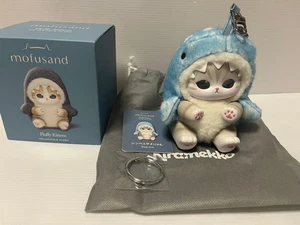 Mofusand Kiramekko Ballena Tiburón Gato Peluche Jinbeinyan Esponjoso Gatitos Kiramekko - Imagen 1 de 9