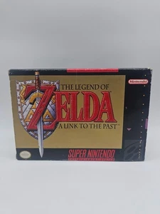 The Legend of Zelda: A Link to the Past Nintendo SNES CIB Complete With Map - Picture 1 of 12