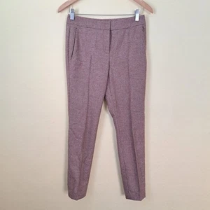 Akris Punto Damenhose Größe 4 Braun Wollmischung Gerades Bein - Bild 1 von 12