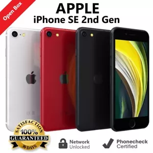 Apple iPhone SE 2nd Gen 64GB | 128GB | 256GB - A2275 (Unlocked) Smartphone - Picture 1 of 4
