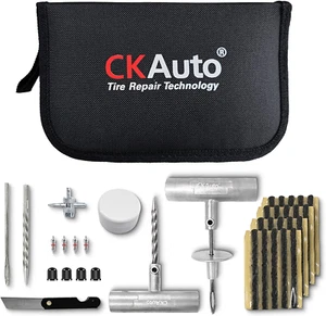 Universal Tire Repair Kit, Heavy Duty, Car Emergency Tools, for Flat Tires - Picture 1 of 12