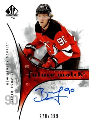 Jesper Boqvist - 2019-20 Future Watch Auto Retro /399 Card #RFWA-JB - Devils - Image 1 of 2