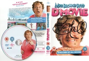 BRENDAN O'CARROLL SIGNED 'MRS BROWN'S BOYS D'MOVIE' DVD COVER/SLEEVE+COA - Picture 1 of 1