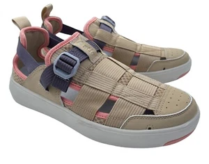 STIO Cut Bank Wasserschuh Größe 9,5 hellbraun Sport schnelltrocknend verstellbar Komfort Slipper - Bild 1 von 11