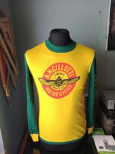 Maglia Jersey Motocross Vintage Cotone Ancillotti Firenze Mint Nuova Size M
