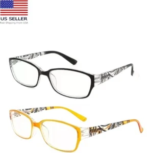 Gafas de lectura luz azul bloqueo bisagras de resorte juego de 2 piezas resistencia +1,00 nuevo - Imagen 1 de 7