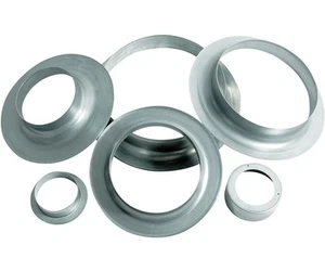 8" Can Fan Filter Flanges Wide / 40cm Inline Fan SAVE $$ W/ BAY HYDRO $$ - Picture 1 of 7
