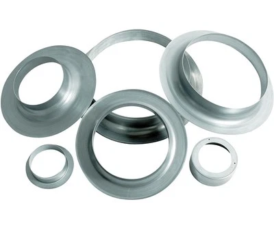 8" Can Fan Filter Flanges Wide / 40cm Inline Fan SAVE $$ W/ BAY HYDRO $$ - Image 1 of 4