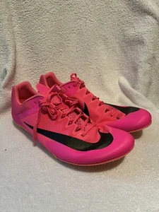 Nike Zoom Rival Sprint Track Shoes Pink Black Men’s 12.5 DC8753-600 - NO SPIKES - Picture 1 of 5