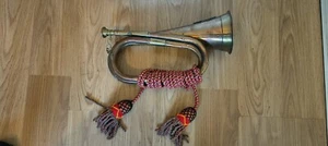 WWII Signal Bugle - Ontario Regiment Royal Canadian Armoured Corps (Black Cats) - Picture 1 of 11