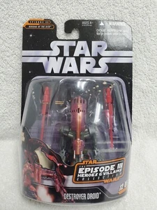 Star Wars Heroes Villains Collection Episode 3 Destroyer Droid #12 Figur 2006  - Bild 1 von 4