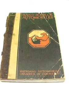 1917 Handbook of Automobiles, McFarlan Buick Packard Cadillac Locomobile - Picture 1 of 5