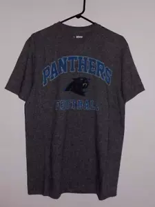 Camiseta Carolina Panthers Grande $36 Marmolada Negra Nueva con Etiquetas - Imagen 1 de 3