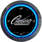 Gm Camaro Script Neon Clock   8Camar