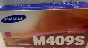 Samsung CLT-M409S Genuine OEM Toner Cartridges (CLTM409S) - Magenta - Picture 1 of 2