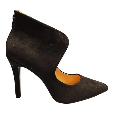 Journee Collection Junniper Stiletto Tacones Mujer 8 Cremallera Trasera Punta Usados en Excelente Condición Foto 1 de 4