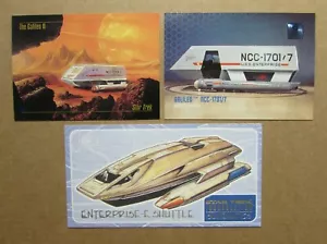 Lot *STAR TREK Cards *TOS & TNG SHUTTLECRAFT NCC 1701 / 7 Galileo II *NCC 1701-E - Bild 1 von 5