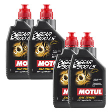 Motul Gear 300 LS 75W90 100% Synthetic Gear Oil 105778 1L 4 Pack