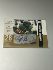 2008 SAGE Hit Auto Gold #/250 Jonathan Stewart #A82 Rookie Auto RC