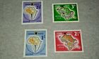 Ghana: 1958 First Conference Independent African States Set Sg189-92 Mnh Ar271
