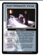 BABYLON 5 CCG Psi Corps  ANTI-TELEPATH VIRUS