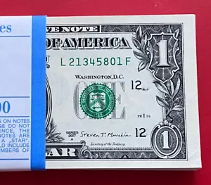 NEW 2017A $1 DOLLAR BILL ( SAN FRANCISCO L ) UNCIRCULATED - Picture 1 of 3
