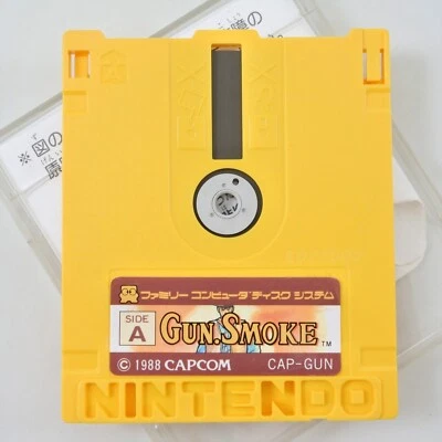 GUN. SMOKE Disk Only Nintendo Famicom Disk 1735 dk - Image 1 of 4