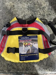 West Marine Deluxe PET Vest Yellow XS Extra Small Model No. 7837230 Brand New - Picture 1 of 6