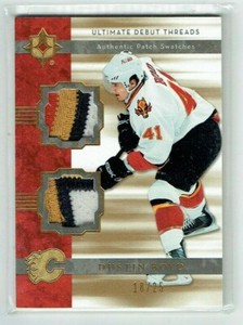 06-07 UD Ultimate Debut Threads  Dustin Boyd  /25  Rookie  Dual Patches