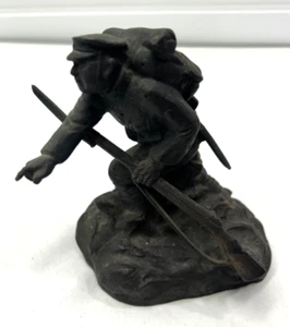 WWII Imperial Japanese Army Soldier Bronze Statue - Picture 1 of 6