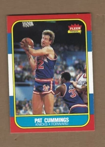 1986 FLEER BASKETBALL PAT CUMMINGS # 19 NEAR MINT+ - Picture 1 of 1